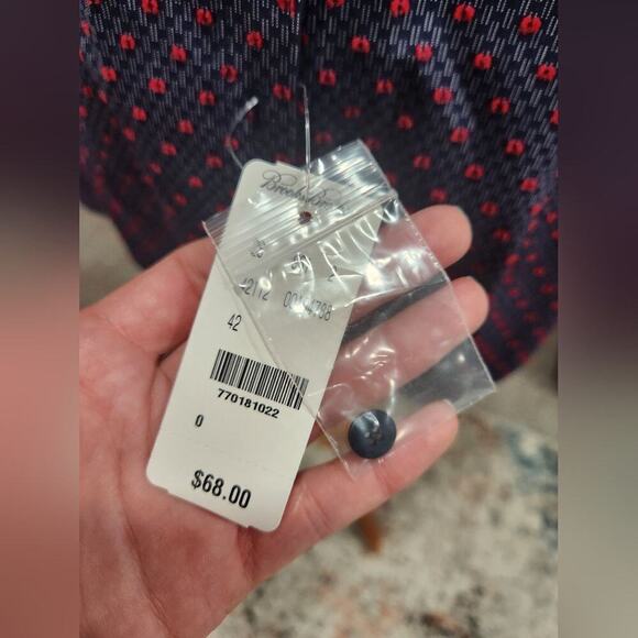 Nwt Brooks Brothers 818 Buttoned Shirt size 0 - Picture 7 of 9